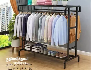  6 ستاند ملابس دبل ثقيل