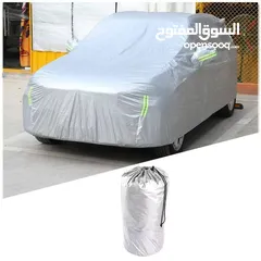  9 غطاء_سيارة ووتر بروف المبطن الثقيل  احمي سيارتك من كل العوامل الخارجية  ضد الشمس والمطر و الغباااار