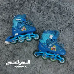  27 Skate (VIP)   عجال مطاط هيكل بلاستيك مقوى شفرات حديد   السعر والمقاس والماركة أسفل كل صورة