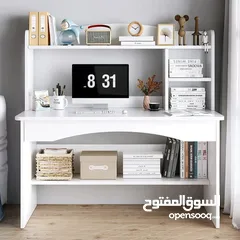  3 مكتب ورف كتب 2 في 1