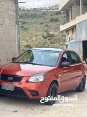  5 كيا ريو 2010 اصل اجار نظيفه  جير ماتور  دهان الف