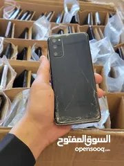  1 اخرقطعة #s20فايف جي مشرخ زجاجه وخلفيه ب45الف فقط لاغير