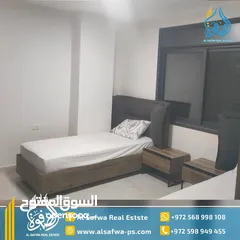  8 شقه جديده مفروشه بيرزيت ضاحيه الريحان