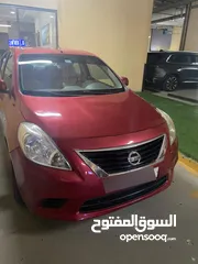  2 Nissan Sunny 2013 - Red Color