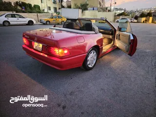  17 مرسيدس بنز SL500 موديل 1993 للبيع