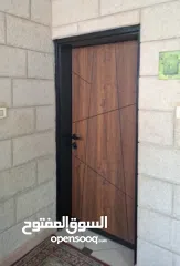  1 أبواب خشبية خارجية فخمة