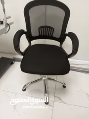  3 كراسي انتظار/كراسي محاضرات /كراسي ضيف كراسي عيادات جلد شبك مريحة وبمواصفات طبية wanting chair ergono