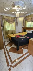  5 شقة مفروشة فاخرة للايجار مساحة 90 غرب شارع الجامعة ب 200م وشمال مسجد علياء التل