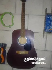  2 جيتار / ربابة اردنية افريقية  / دف