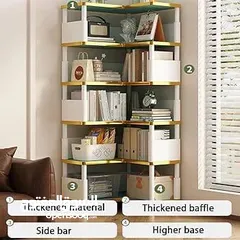  5 مكتبة شكل زاوية