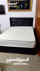  2 QUEEN SIZE BLACK BED