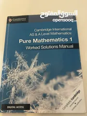  1 Pure mathematics 1 As & A level Worked solutions book