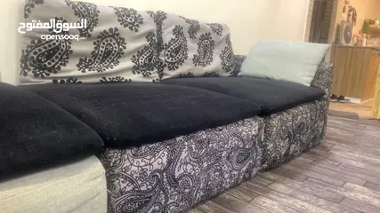  3 طقم كنب فخم تفصيل رائع بحاله الوكاله