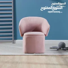  6 2 types of pink ottomans