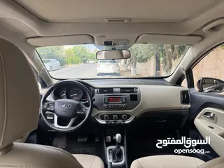  9 كيا ريو موديل 2013 (صالون) 1600CC فحص كامل - فل كامل