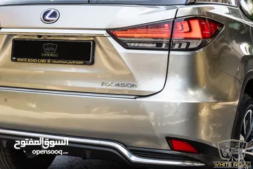  6 Lexus Rx450h hybrid 2022  السيارة وارد و مالك واحد من الشركة و قطعت مسافة 35,000 كيلو متر فقط