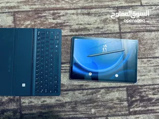  2 تابلت سامسونج جالكسي s9 fe wifi مع الكيبورد الاصلي بسعر مغري  استخدام خفيف شبه الجديد نظيف جدا جدا