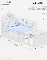  4 سرير أطفال غير مستعمل
