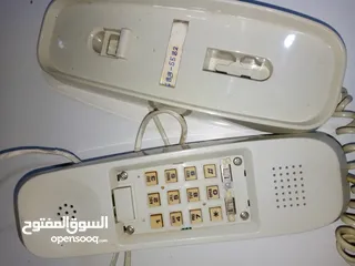  8 تليفونات ارضي ولا سلكي مستعمل بانسونيك الكتل ونوعيات ثانيه