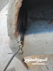  5 فرن طابون متحرك صنع من طين طول 85 العرض 65 سم صاج مقلفن بشتغل ع حطب وع غاز