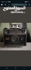  1 كاميرا فوريه polaroid420 1970 امريكيه الصنع