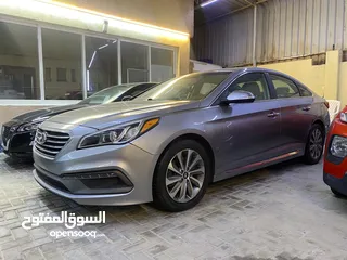  2 Hyundai Sonata sport 2015