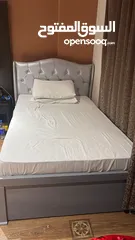  1 King Size Bed with Mattress