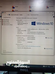  10 متوفر كمبيوترات نوع dell  4GB RAM Core i2المعالج 128 ssd  260GB مع شاشة وكيبورد وماوس
