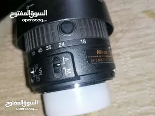  5 نيكون 5200 مع عدسين اضافيات بسعر مغري