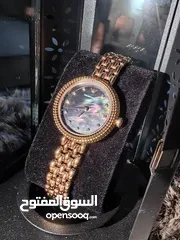  1 ساعة أمبوريو آرماني الأصلية.Emporio Armani Analog, Stainless Steel Band, AR11432, Rose Gold-Black