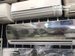  9 مكيفات  عادي (روتري) طن 1 طن 1.5 طن 2 طن مستعمل بحالة الوكاله  من كوخ الاسكيمو للتكييف والتبريد