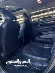  9 تويوتا هايلاندر موديل 2022 فل مع فتحة  اقساط على الهوية فقط