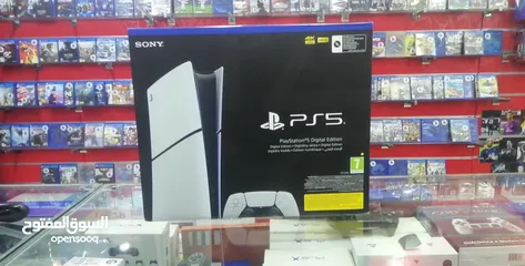  2 بلايستيشن 5 سلم جديد Ps5 Slim 1TB بأفضل الاسعار