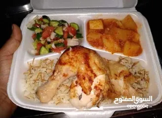  9 وجبات اطعام بتبداء من 25جنيه ومتاح كميات كبيرة وجبات لله وصدقات