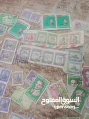  4 طوابع جميع الدول العربية