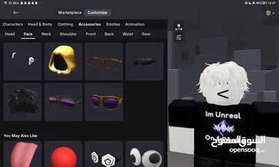  7 Roblox account and packed with accessories and shirts, worth over 1000 robux, made in 2023