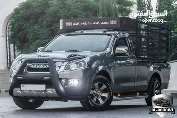  1 Isuzu D-Max 2014 Ls 4x2 ( كابينة )   البكب بحالة ممتازة جدا