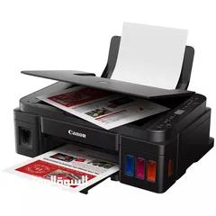  12 متوفر طابعة كانون طباعه ونسخ و سكان كانون Canon printer G3410 Print Scan Copy