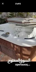  5 جاكوزي مستخدم للبيع  بحاله ممتازه