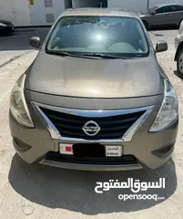  1 NISSAN SUNNY 2016 MODEL, BROWN COLOUR 2500BD