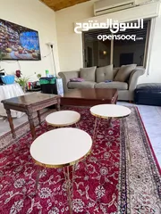  6 عفش بيت فاخر للبيع (برادي ، كنب، طاولات، مغسلة )