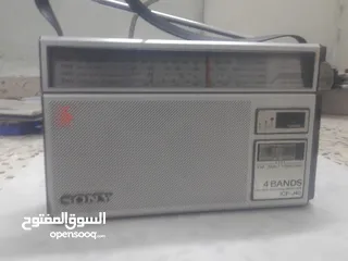  3 راديو سوني ياباني اصلي شغال