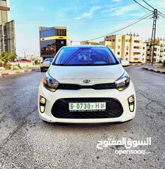  2 كيا بكانتو 2020 عداد قليل 39  دهان الشركه بل كامل