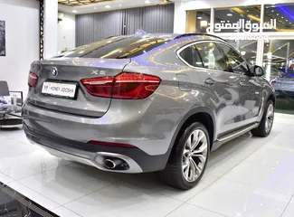  5 BMW X6 xDrive35i ( 2015 Model ) in Grey Color GCC Specs