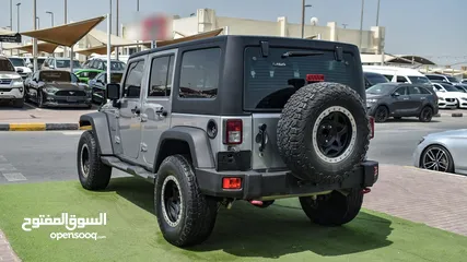  14 Jeep Wrangler 4WD 2015 GCC - 3.6 Liter 6 Cyl