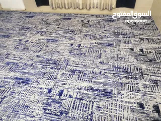  3 سجاد نوعية رائعة لون كحلي مموه استعمال عرسان 5 شهور فقط وكالة ماشالله نوعية جيدة