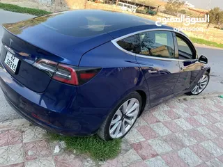  13 تيسلا 2019 model 3 ستاندرد بلس بحالة الوكالة لون مميز جنط 19 للبيع بسعر لقطة ومحروووووق