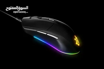  4 SteelSeries Rival 3 - Gaming Mouse - 8,500 CPI TrueMovE ماوس ستيل سيريس البراند الافضل كفالة سنة