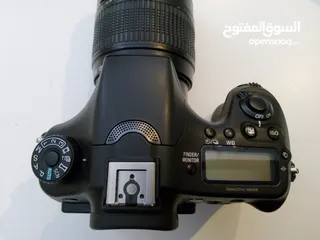  4 Sony Used Alpha A68 Camera 3 lenses 3 Batteries - كاميرا سوني