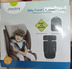  1 Baby travel car Essentials kit   مقعد سيارة للاطفال